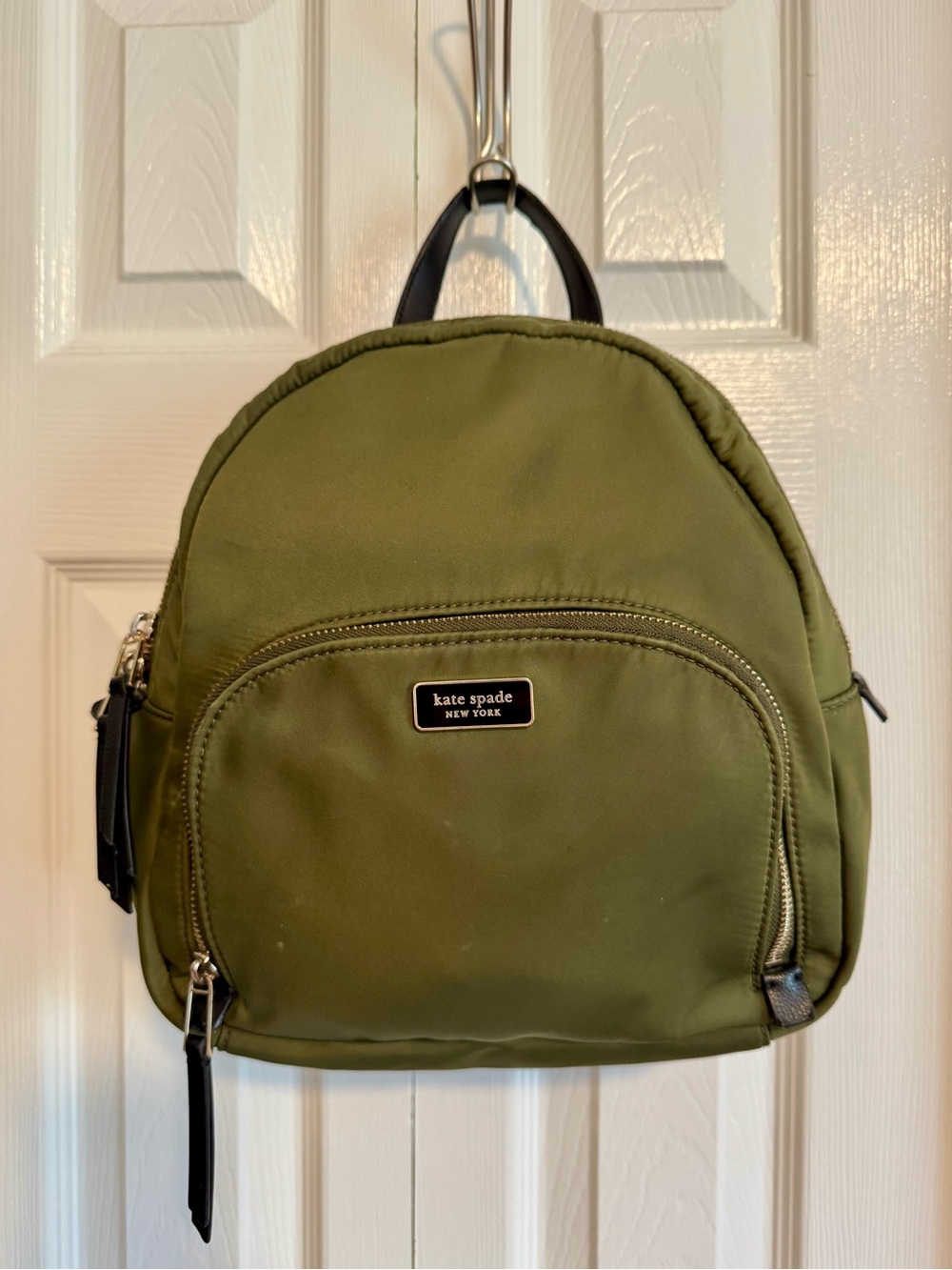 Kate Spade Green Nylon Mini Backpack